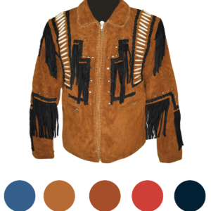 Western Leather Jacket | D5V2 Multi-Color