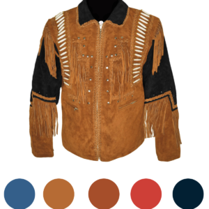 Western Leather Jacket | D5V3 Multi-Color