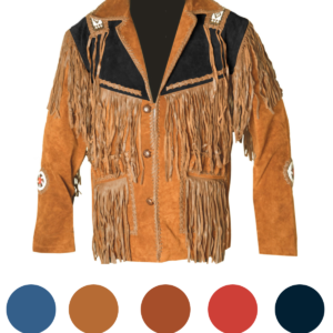 Western Leather Jacket | D7V2 Multi-Color