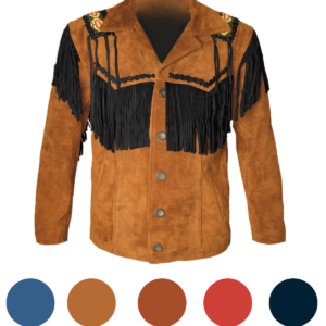Western Leather Jacket | D1V2 Multi-Color