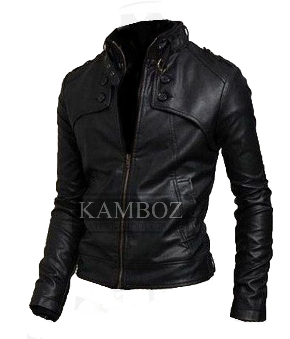 Black Button Jacket - Image 3