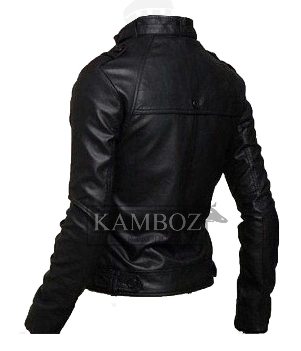 Black Button Jacket - Image 2