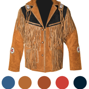Western Leather Jacket | D13V2 Multi-Color