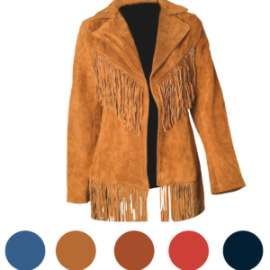 Western Leather Jacket | D16V1 Multi-Color