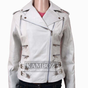 Kamboz White Rider Jacket