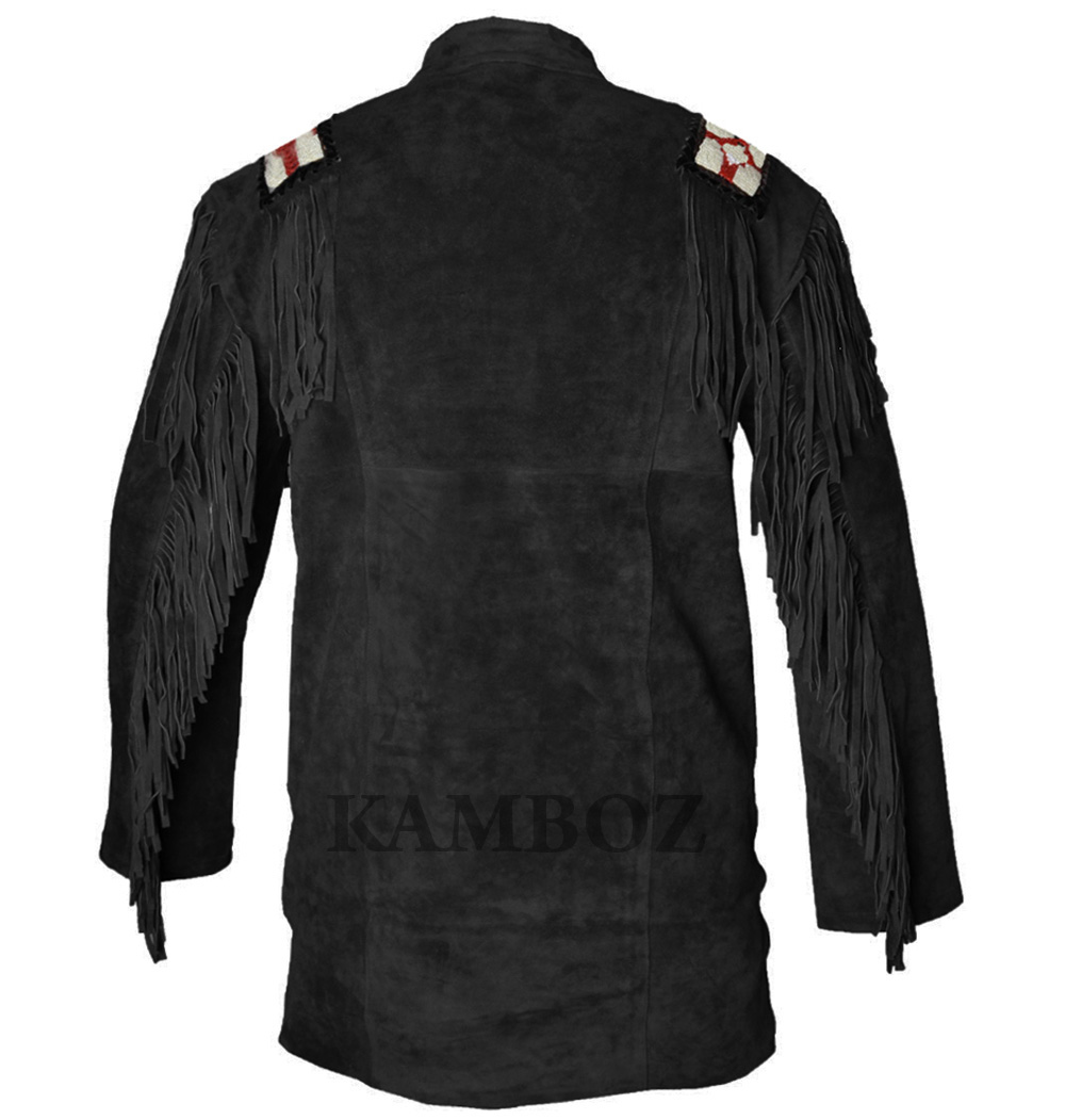 Western Leather Jacket | D2V1 Multi-Color - Image 4