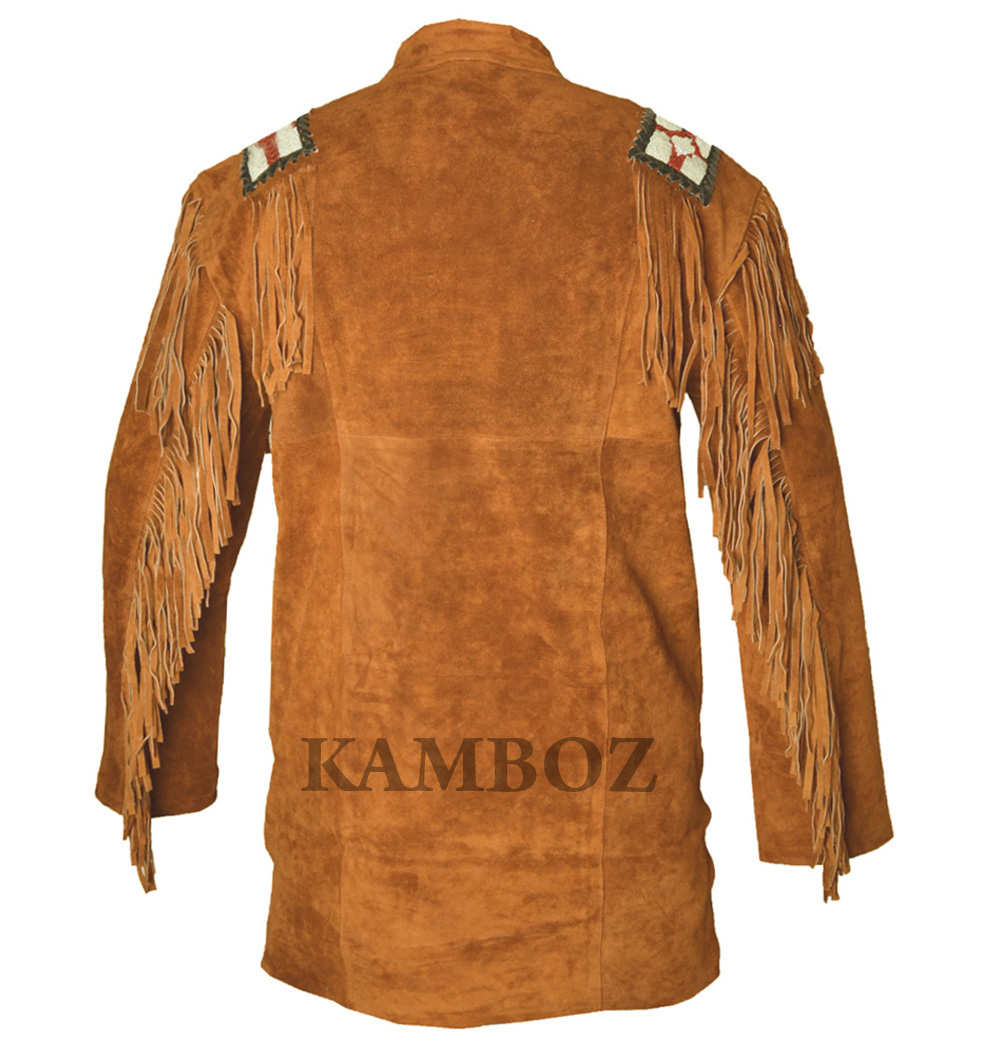 Western Leather Jacket | D2V1 Multi-Color - Image 2