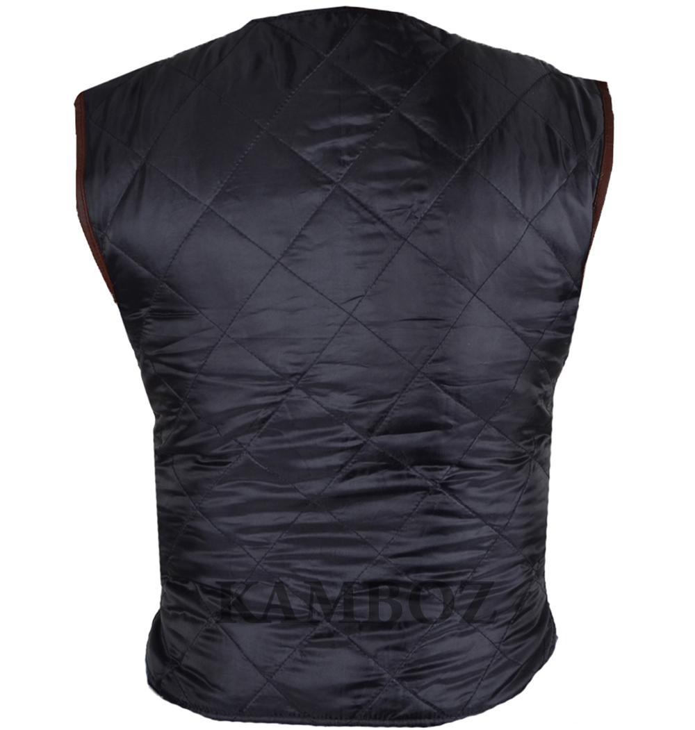 The Walking Dead Vest | Governer David Morrissey Men's Vest - Image 2