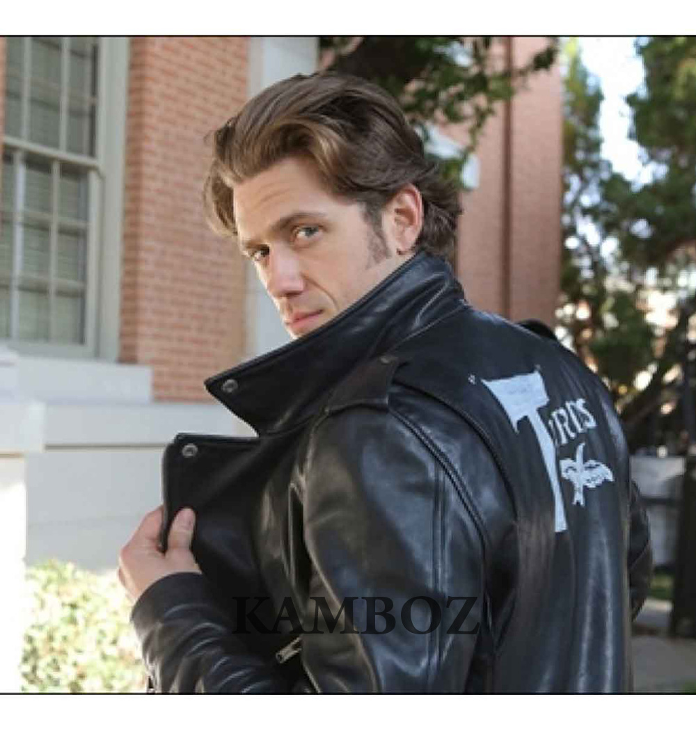 Grease T Birds Leather Jacket - Image 3