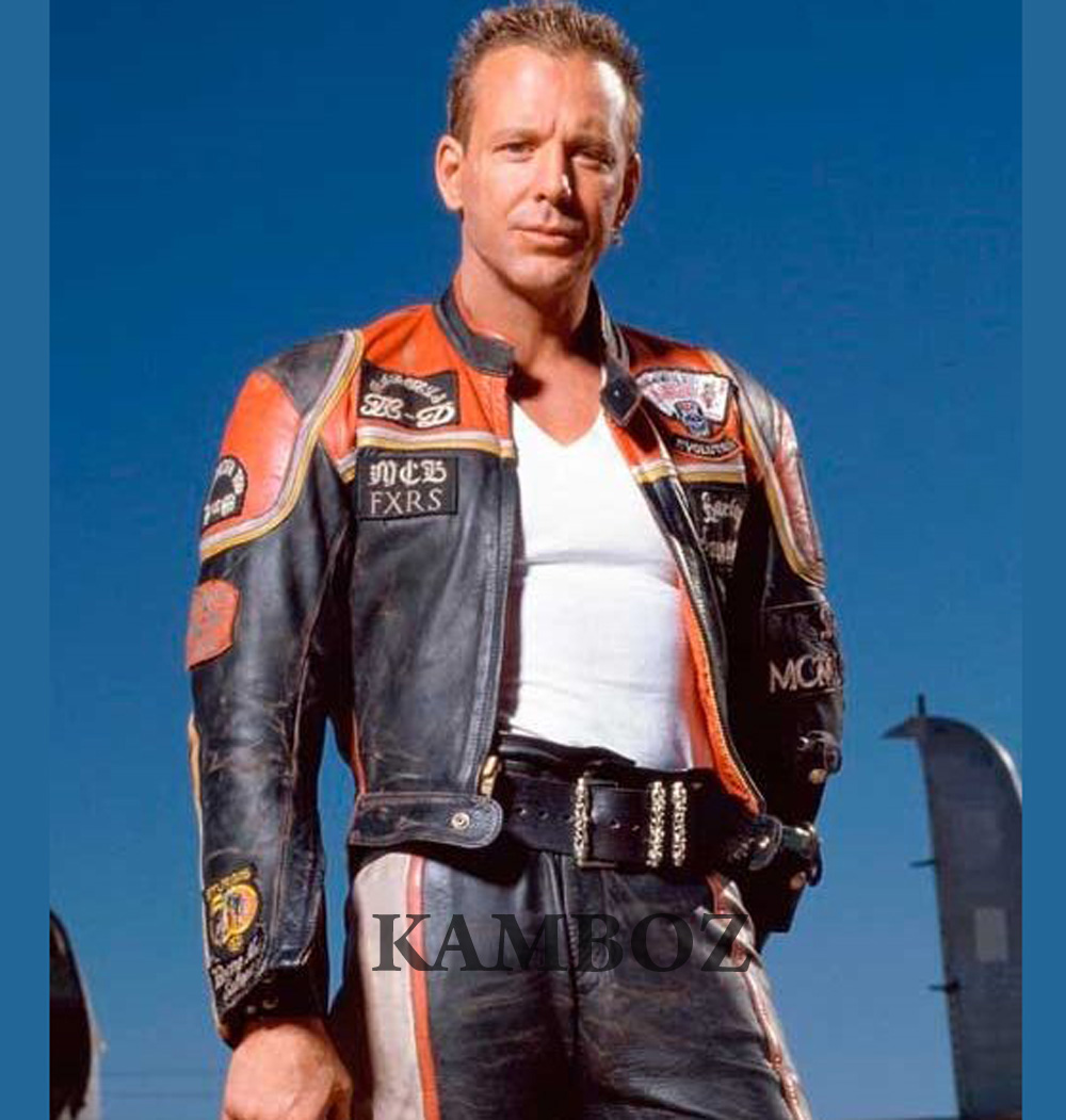 Marlboro Man Jacket | Mickey Rourke Harley Davidson Jacket - Image 7
