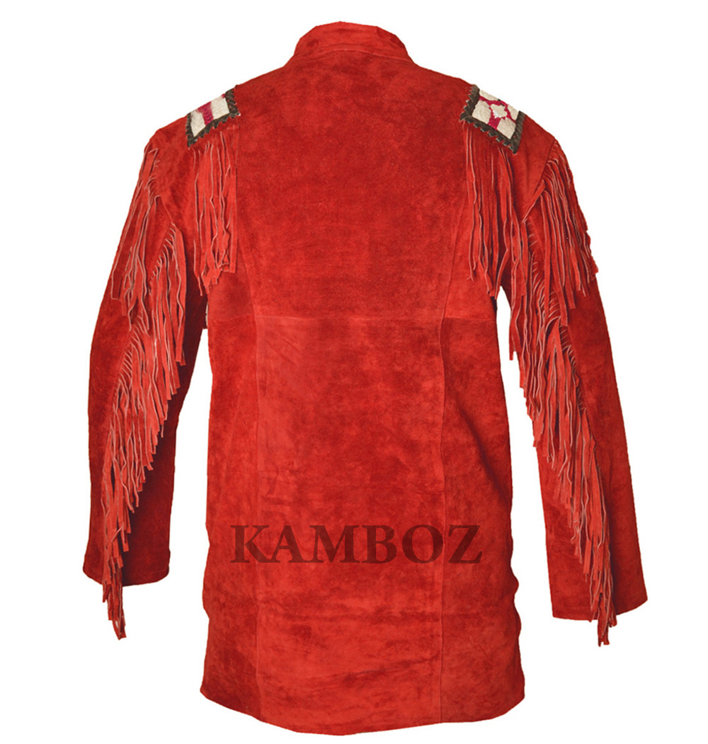 Western Leather Jacket | D2V1 Multi-Color - Image 8