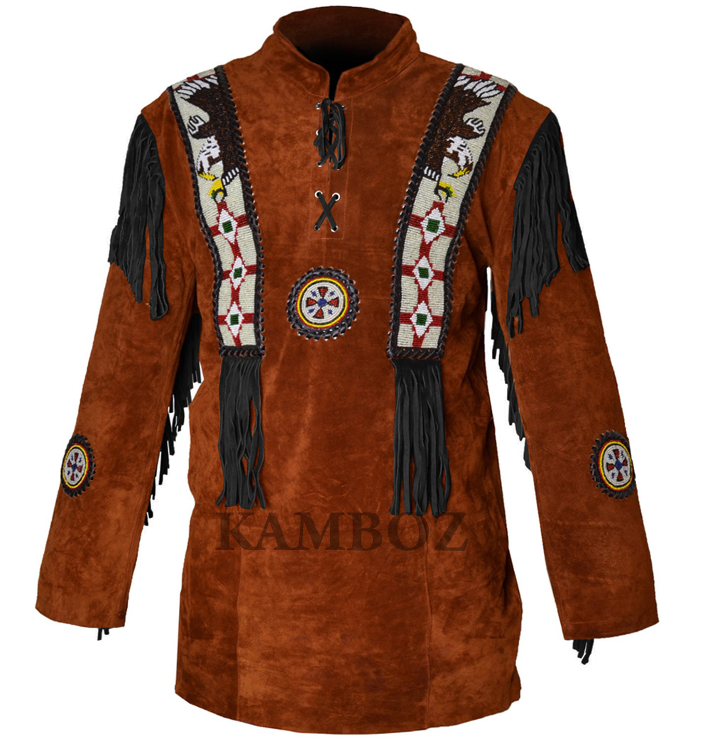 Western Leather Jacket | D2V2 Multi-Color - Image 3