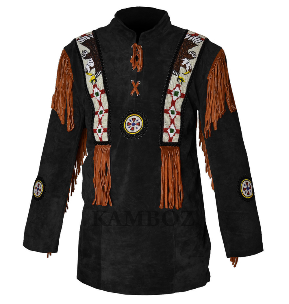 Western Leather Jacket | D2V2 Multi-Color - Image 9