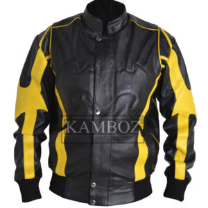 Batman Yellow Bat Logo Jacket