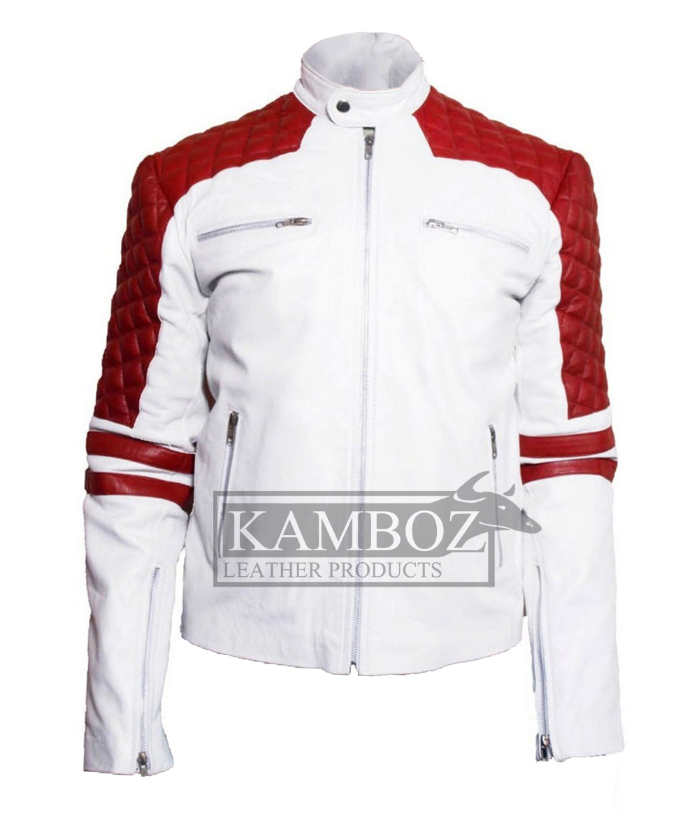 Crazy Jacket White & Red