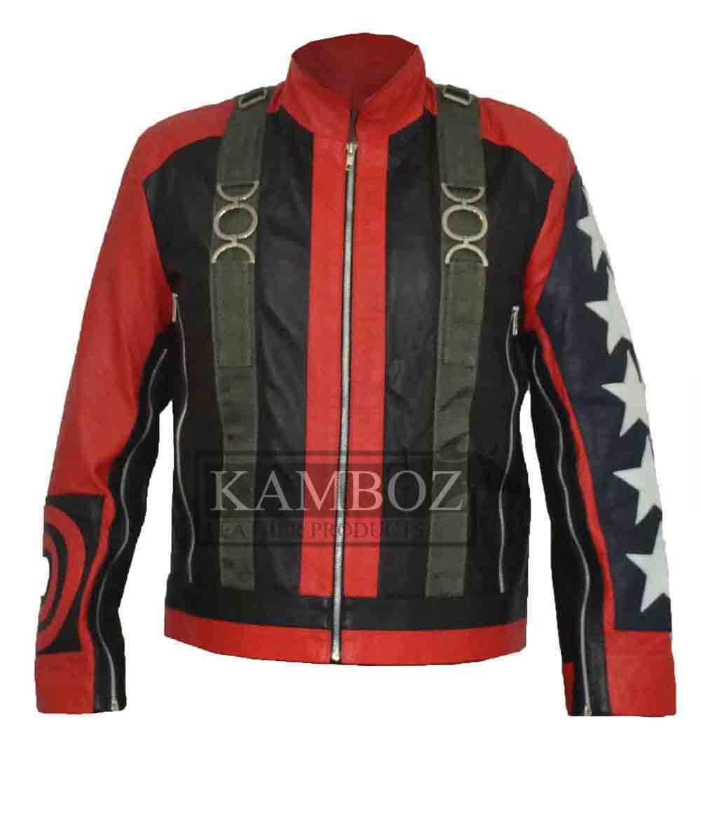 U2 Bono Jacket | Bono Flag Jacket