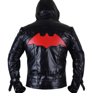 Batman Arkham Knight Jacket Black with Hood