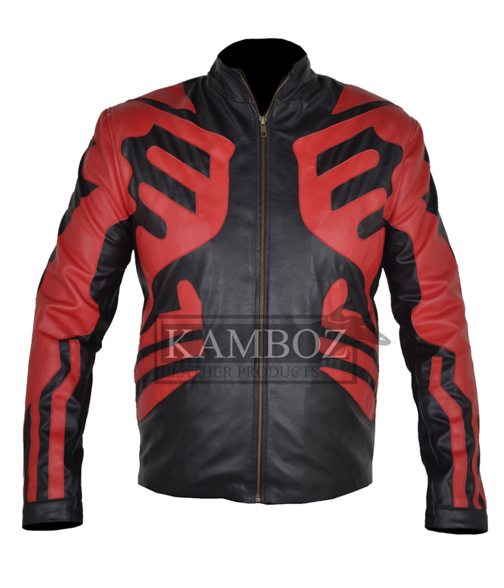 Star Wars Leather Jacket | Star Wars Darth Maul Jacket