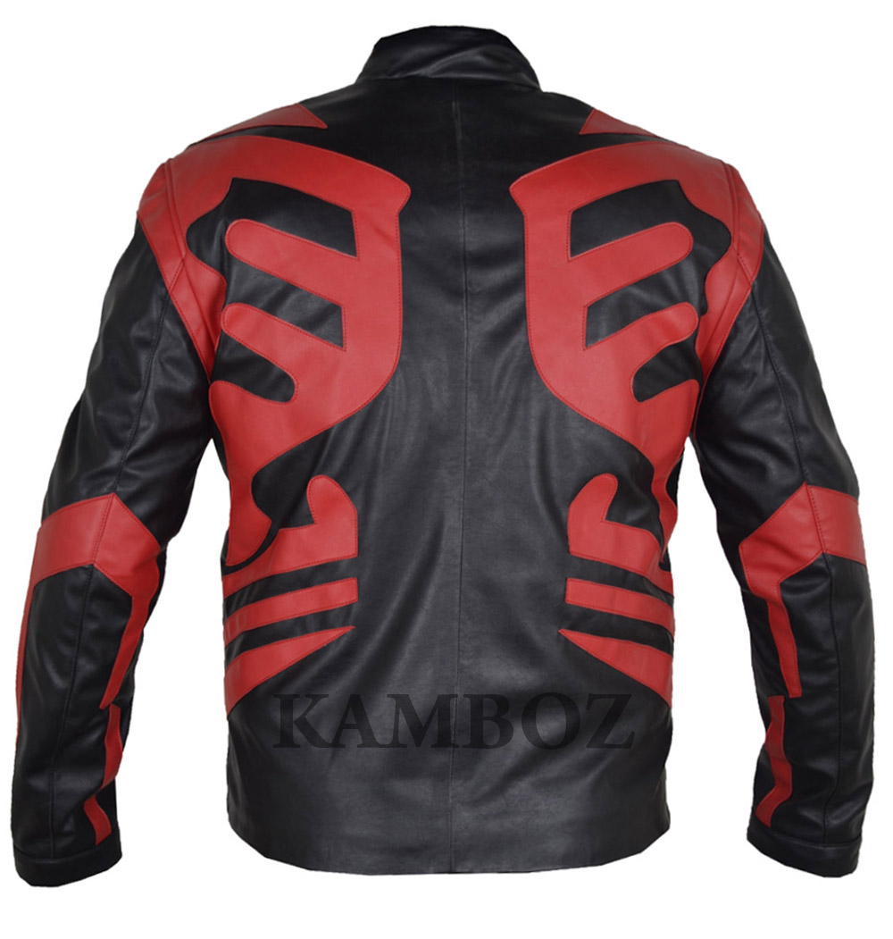 Star Wars Leather Jacket | Darth Maul Leather Jacket - Image 2