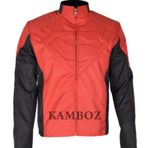 Superman V2 Cordura Jacket In Black & Red